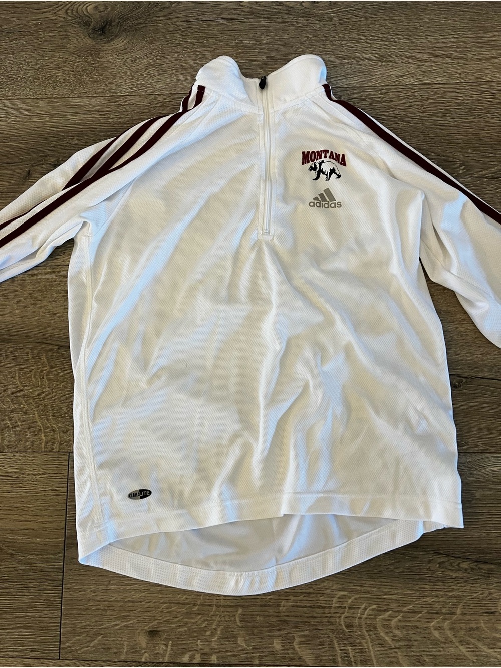 Adidas Women’s White University of Montana Pullover